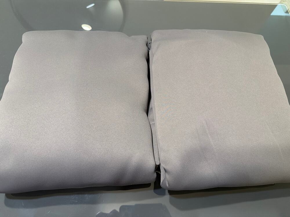 Blackout Grey Curtains Two sets of 2 curtains each set 70x84 NWT